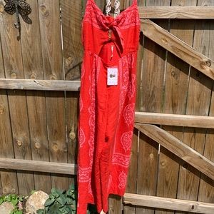 Free People cut-out jumpsuit